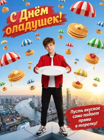 Сладкий небесный десант