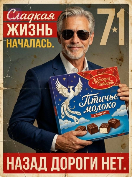 Сладкая жизнь началась