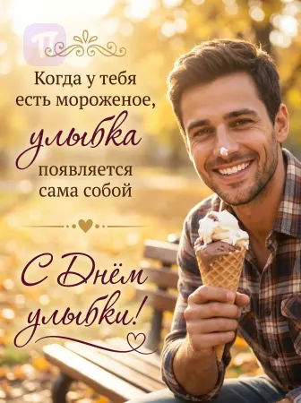 Улыбка от мороженого