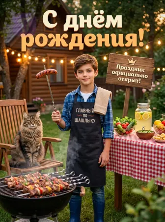 Главный по шашлыку