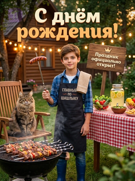 Главный по шашлыку
