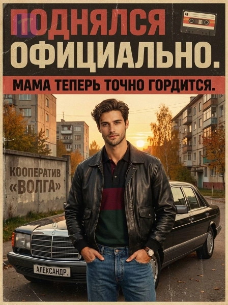 Эстетика лихих девяностых