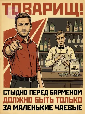 Совесть требует чаевых
