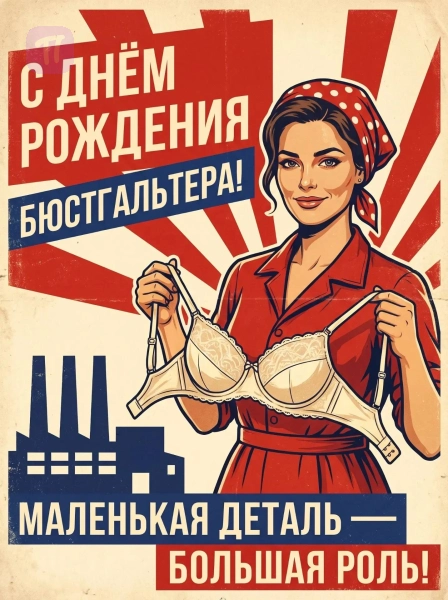 Ретро-плакат поддержки