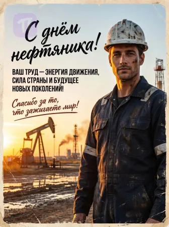 Героический труд нефтяника