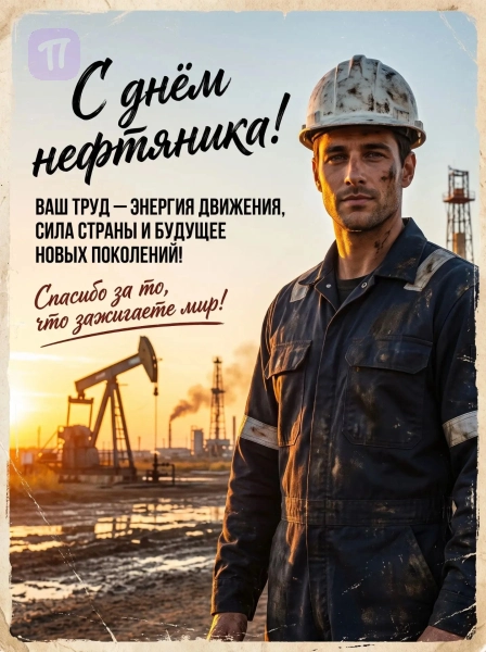 Героический труд нефтяника