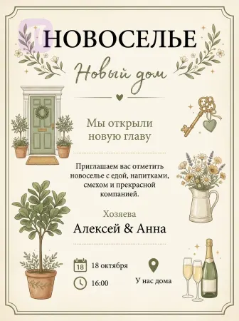 Новый дом - новая глава жизни