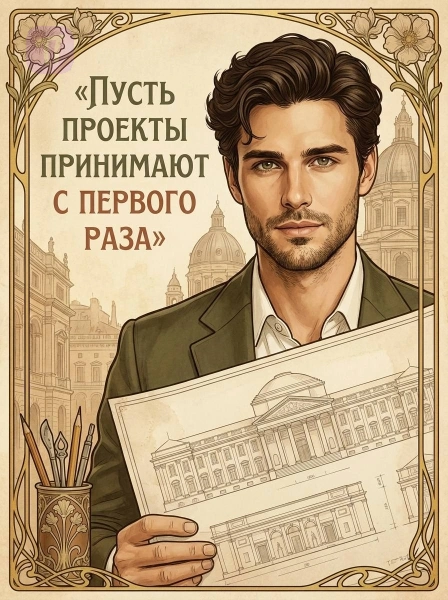 Открытка для архитектора