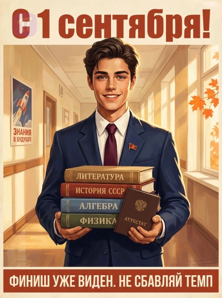 Школьная мотивация в ретро