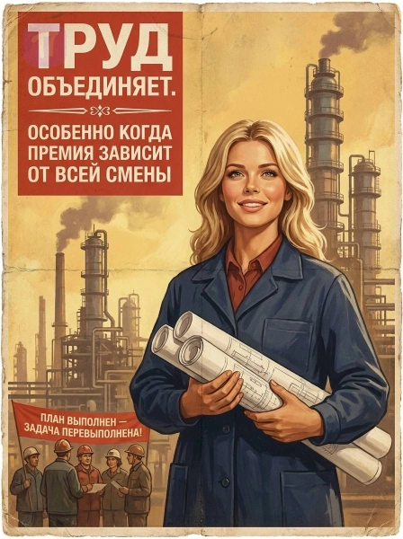 Трудись ради премии