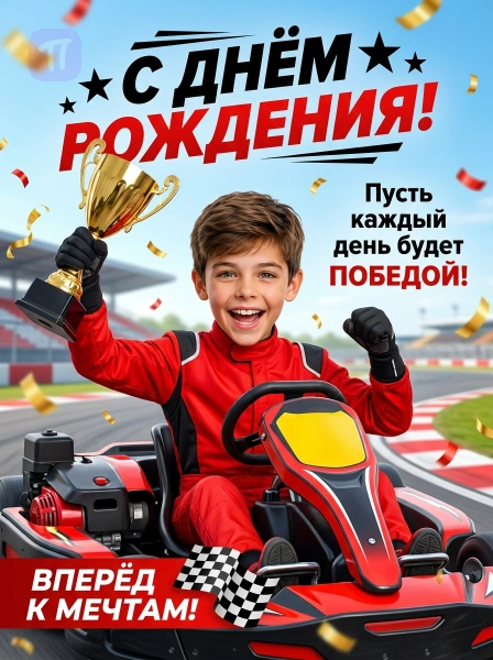Победитель гонок