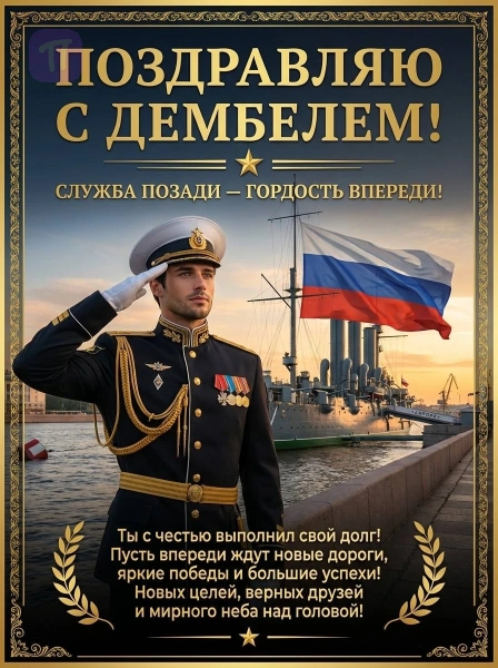 Служба позади
