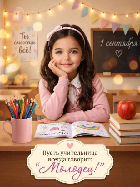 Тёплая школьная атмосфера