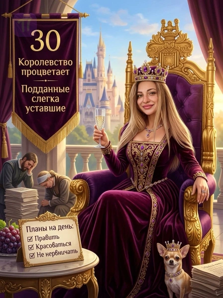 Властная королева