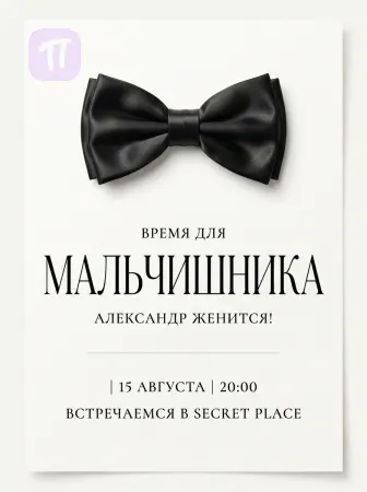 Последний вечер холостяка