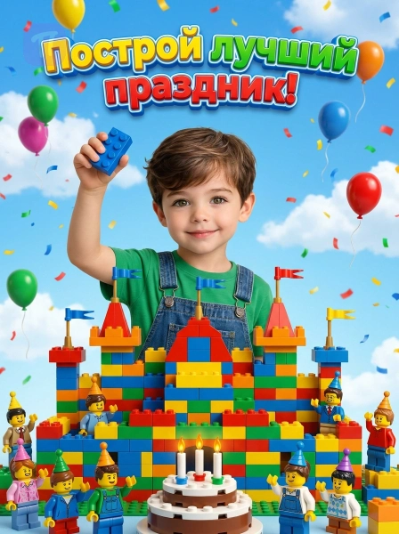 Лего день рождения