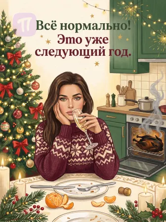 Спокойствие после праздничного хаоса