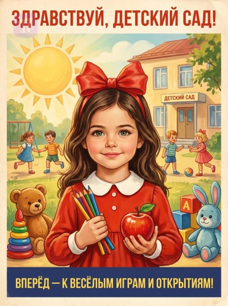 Яркие краски детства