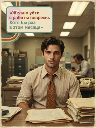 Работа не отпускает