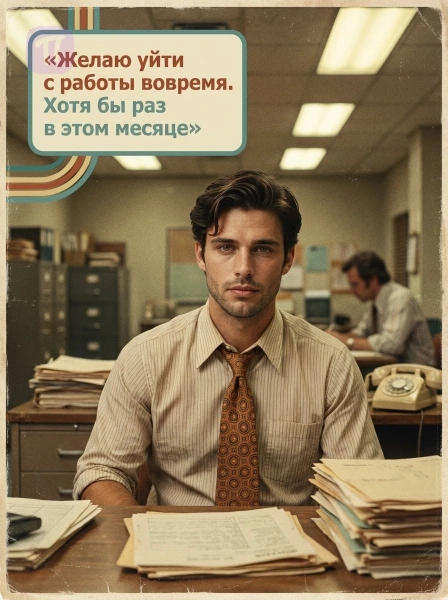 Работа не отпускает