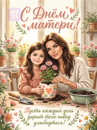 Цветущая семейная любовь