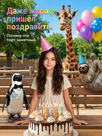 День рождения в зоопарке