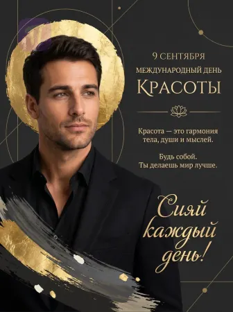 Золотая гармония мужской красоты