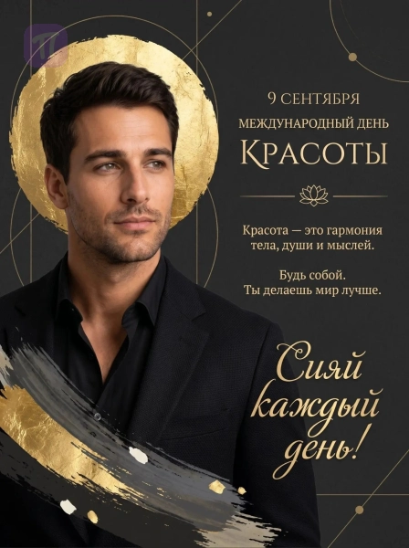 Золотая гармония мужской красоты