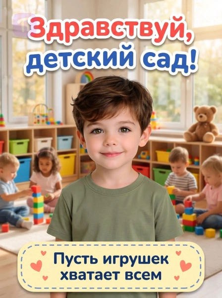 Мир игрушек и улыбок