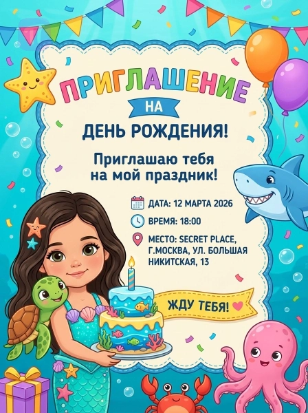 Морской праздник мечты