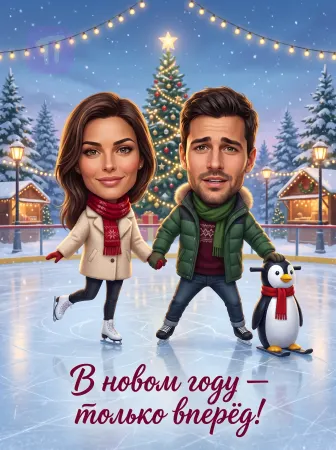 Только вперёд на льду