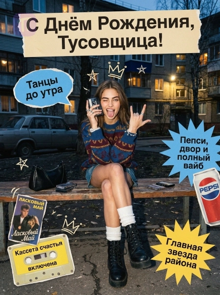 Тусовщица на максималках
