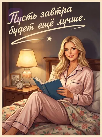 Тихий вечер с книгой