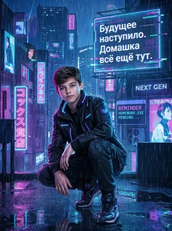 Киберпанк-герой