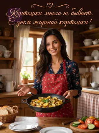 Щедрость жареной картошки