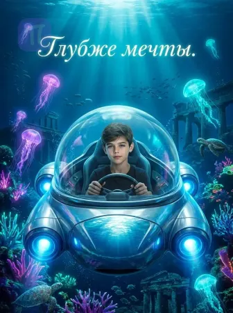 Мальчик в подводной лодке