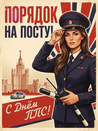 Ретро-плакат порядка