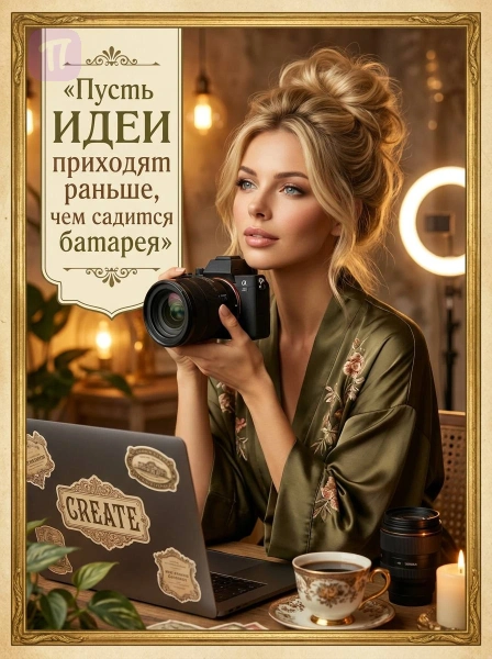 Открытка для фотографа