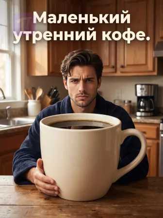 Нормальная чашечка кофе