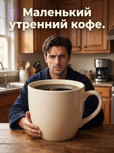 Нормальная чашечка кофе