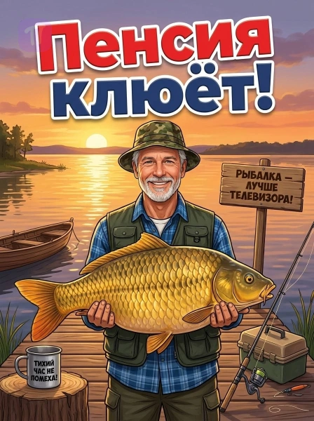 Пенсия клюет