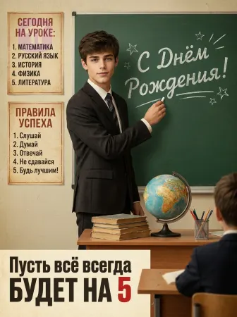 Школьный день рождения