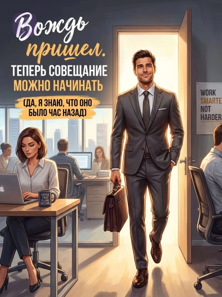 Опоздание начальника
