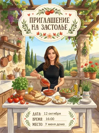 Средиземноморское застолье