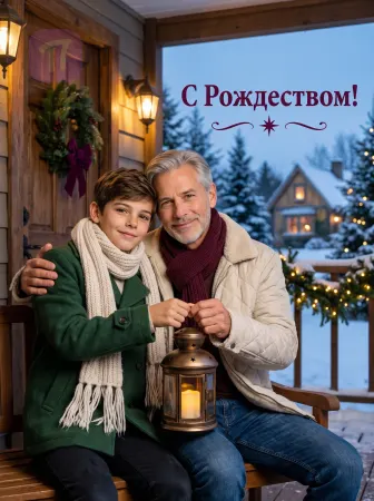 Тепло семейного Рождества