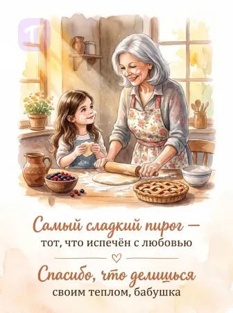 Пирог, испечённый с любовью