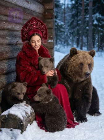 Хозяйка зимнего леса
